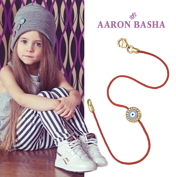 Браслет из коллекции Evil Eye от Aaron Basha. 