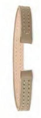 LSB116TU  TAUPE   LEATHER STRAP