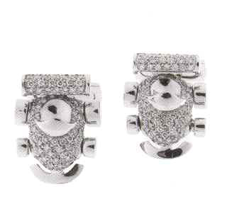 CF781 CUFFS PAVE G PRIX WHITE GOLD DIA 0.72