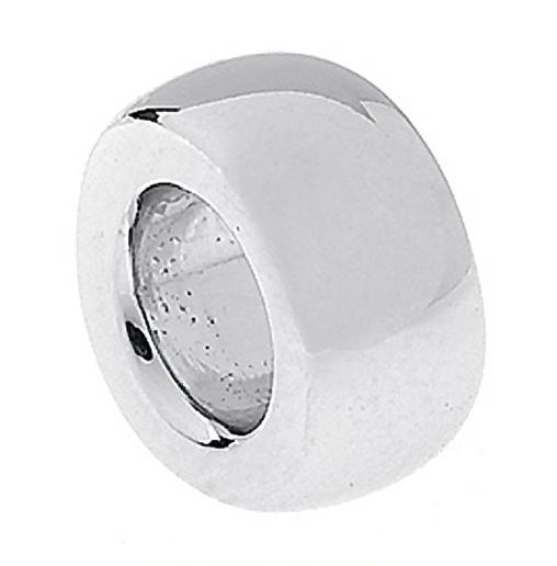 SP100ND  18K WHITE GOLD SPACER NO DIA