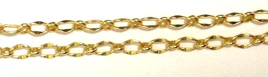 Chains 3 22" Gold