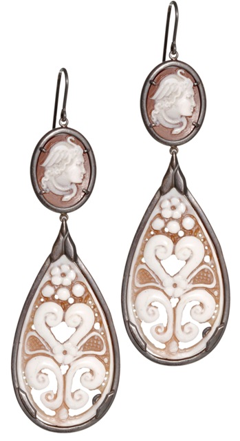 1828 Medussa  sardonyx earrings SS