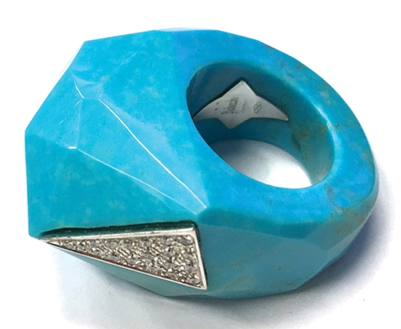 VOGUE TUR RING IN TURQUOISE
