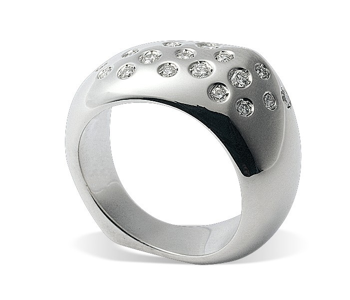 AN10180BW PETALI/WTE/RING/.28CT