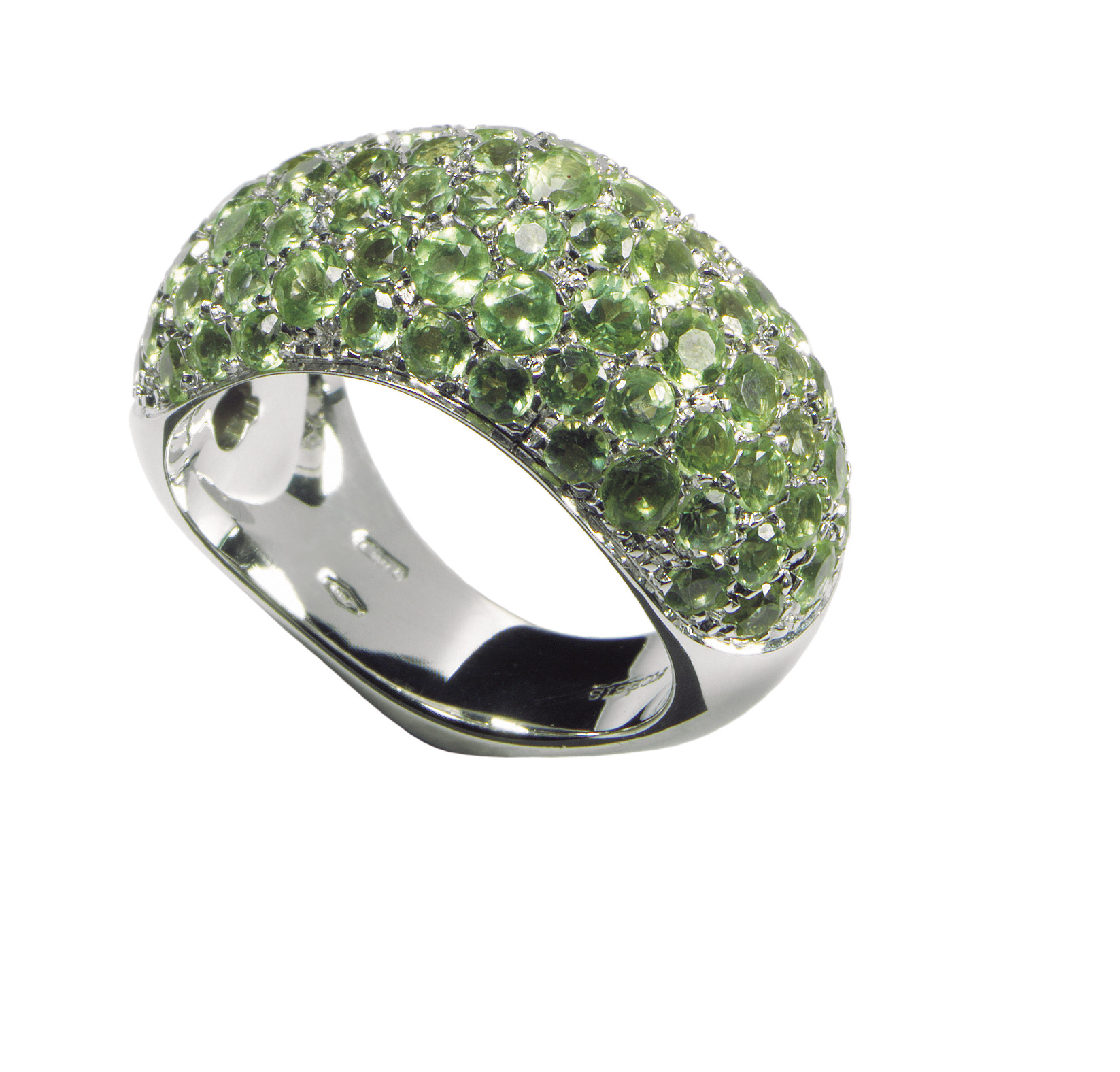 AN10181PEG PETALI/WHITE GOLD RING 4.5PETE AN10267BZB 450081