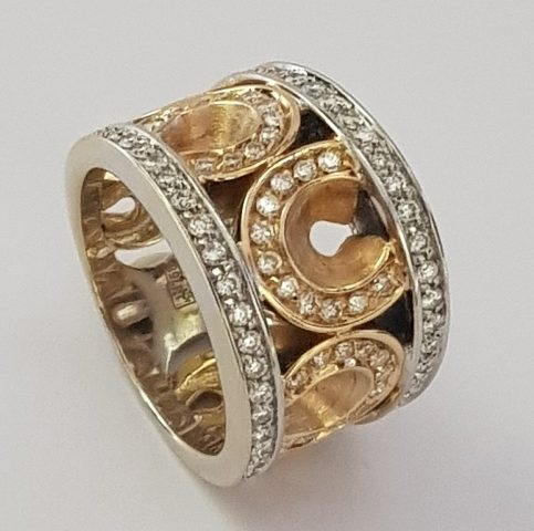 AN10202BWP INFINITO/WHITE/PINK/FING 1.33CT