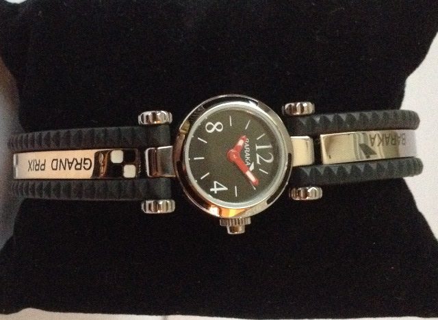 BR21399 B002AC W/R/G GRAND PRIX BRACELET