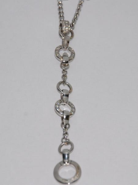 GC9ABB WITH GOLD 18K NECKLACE W/DIAMONDS 0.57CT