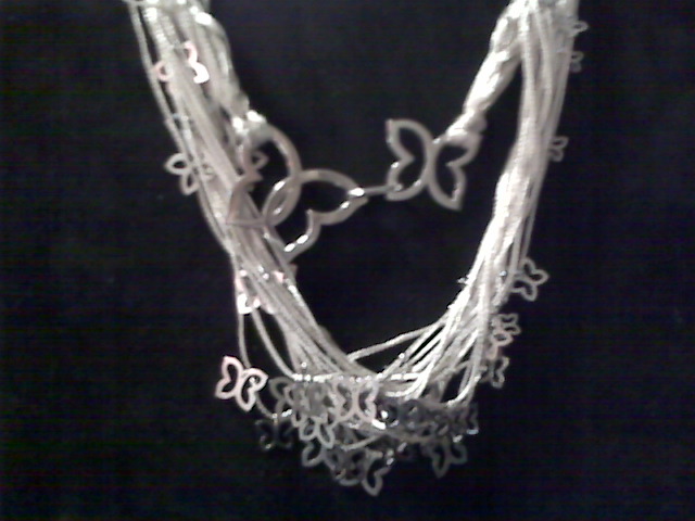 AF037GCB NECKLACE IN SILVER