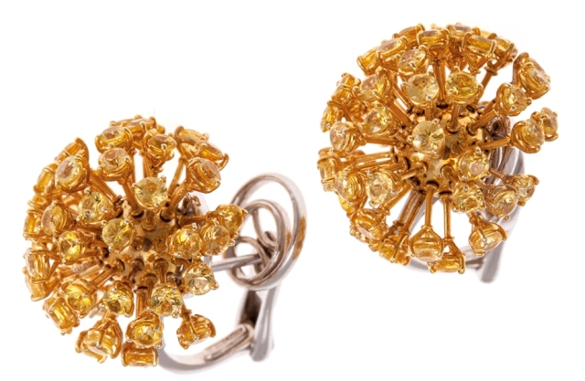 Dandelion 18K (ex. B506NY 14180 ORECCHINI DIAMANTI PIETRE COLOR)