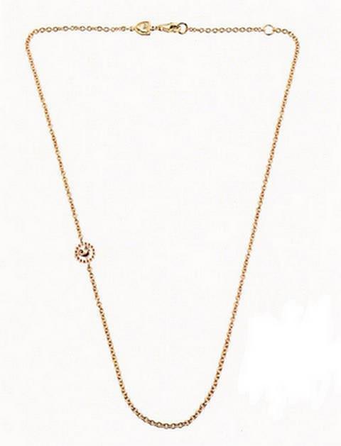 29829 Single chain set in 9 ct pink gold