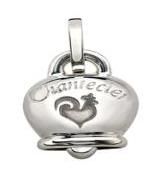 29473 “Et voila”: Maxi bell charm set in silver