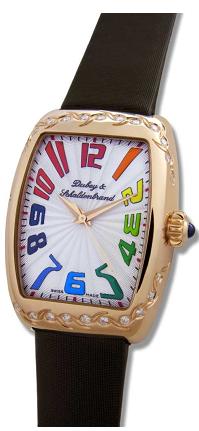 Lady Rainbow №06/50 18ct R/G Automatic rainbow-dial 50pcs
