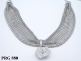 PRG0880 Necklace Dia 6.60ct  (Rose)