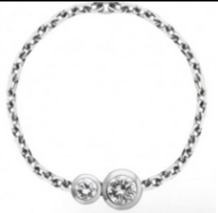 Ring RL-003XJ WG18K, big dia 0.079 ct, middle dia 0.032 ct - 0.111ct