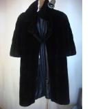 39013 Fur П/п норка черная (на змейке)