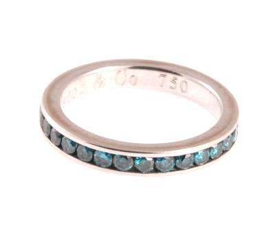 90609159 W/G FULL CHANNEL SET BLUE DIA BAND 30STONES