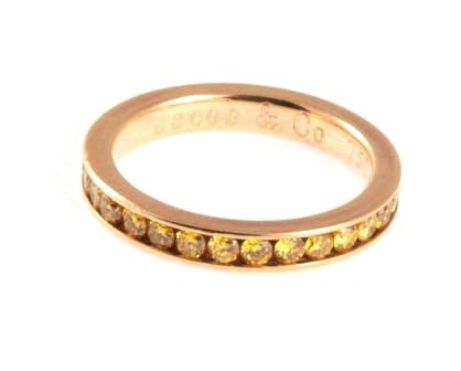 90609161 Y/G FULL CHANNEL SET YELLOW DIA BAND 30 STONES