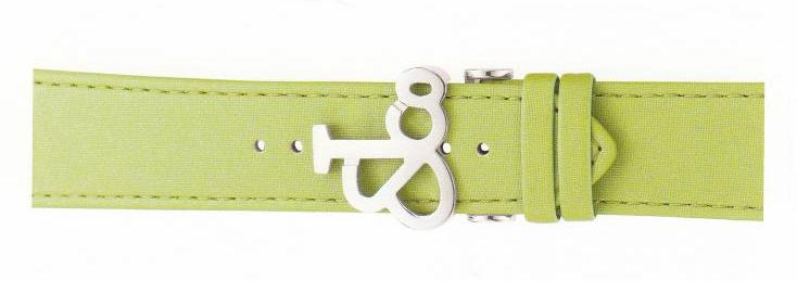 90815053 20mm Lime Green Satin Strap