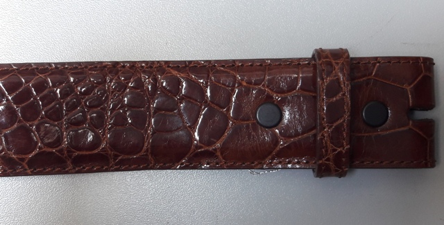 SA-30 ALLIGATOR 1.5″ FOR LARGE BUCKLES CAMEL 03