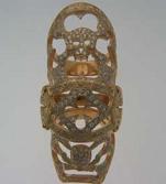 RRR-00741-004 PAVE SKULL BONDAGE RING