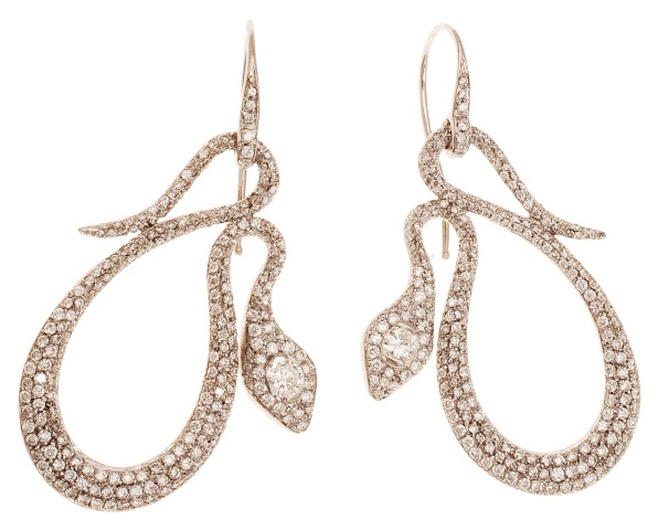 O400B1 Earrings Dia 4.00ct