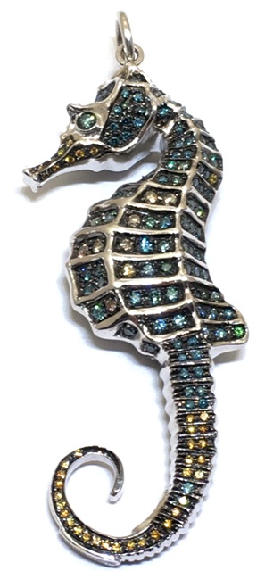 P970B11S1F Pendant Dia sky and fancy