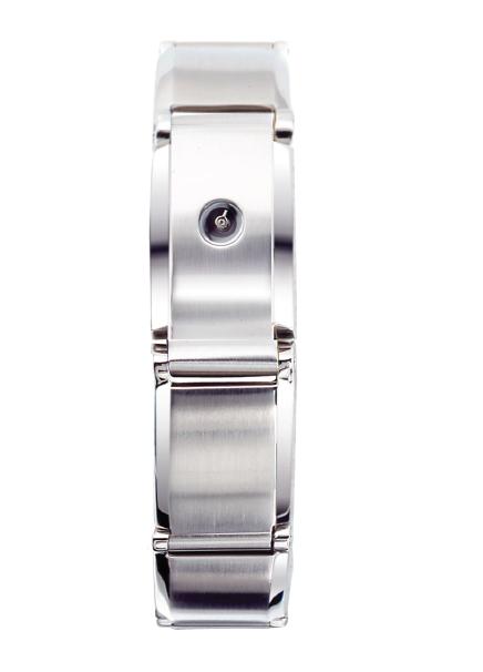ONM-SS  All Stainless Steel Men’s Bracelet  9 in.