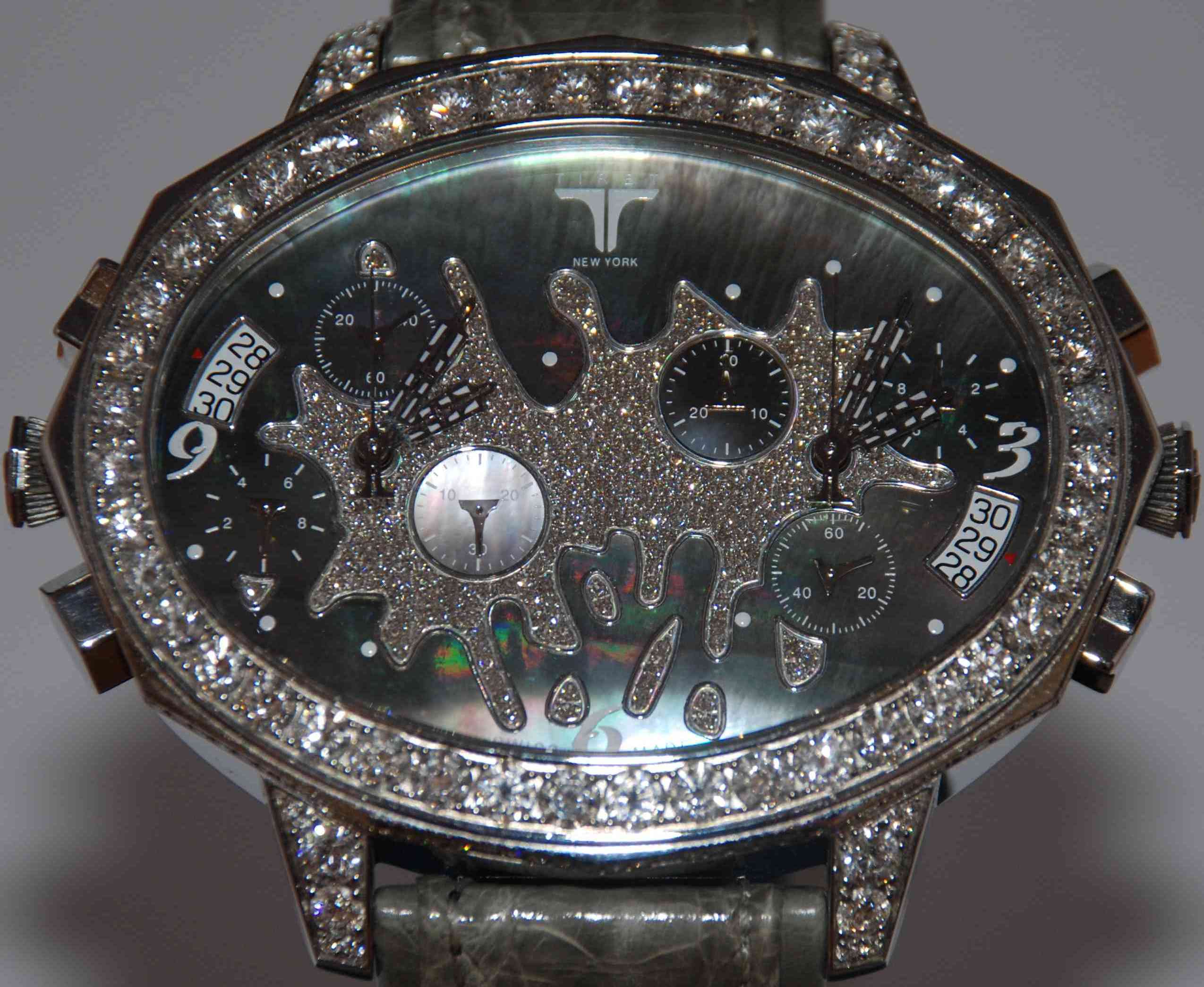 18BK-2-2  SECOND CHANCE SPLASH BLACK DIAL (№ 0584)