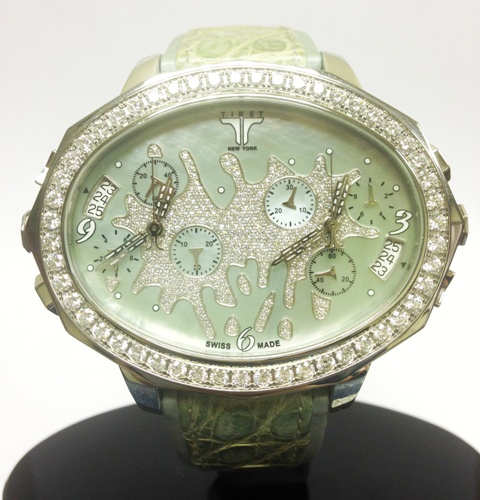 18GN-1-4 SECOND CHANCE SPLASH GREEN MOP DIAL (№ 0343)