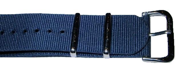 OSBLC Blue Canvas Strap  STRAP Oversize