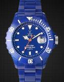 FL02BL FLASH ONLY TIME BLUE DIAL –  BLUE BEZEL – BLUE PLASTERAMIC CASE BLUE PLASTERAMIC BRACELET