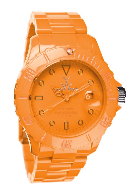 MO06OR Monochrome  Orange Dial-Orange Bezel-OR Plasteramic Case-OR Plasteramic Strap