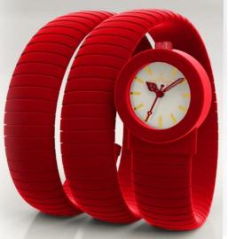 VP05RD Toywiper White With Gold Details-RED silicon case & bracelet