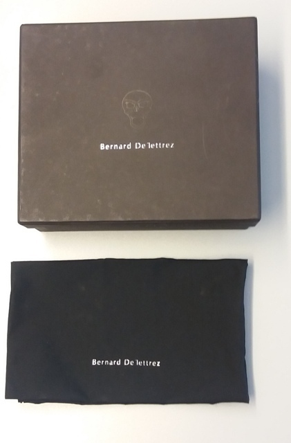 Bernard Deletrez  Коробка  с мешочком под сумку  черная 18*15,5cm