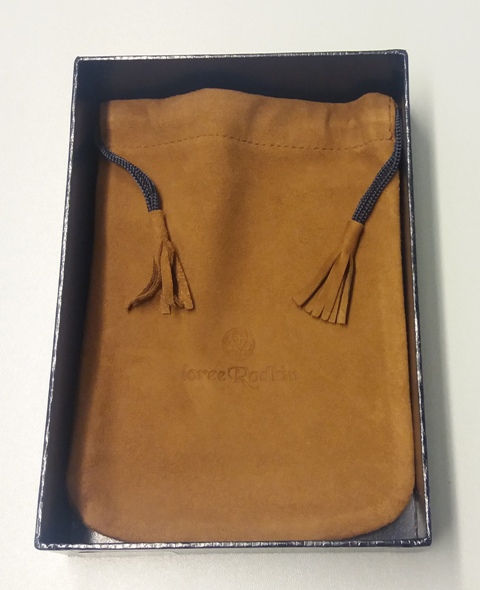 LOREE RODKIN Коробка синяя ящерица  17*12  (больщой мешочек)