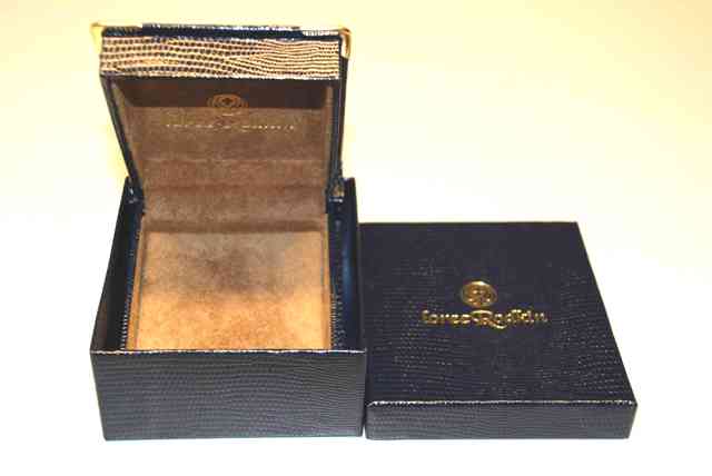 LOREE RODKIN Коробка синяя ящерица (подвеска+серьги) 7,5 * 8,5cm