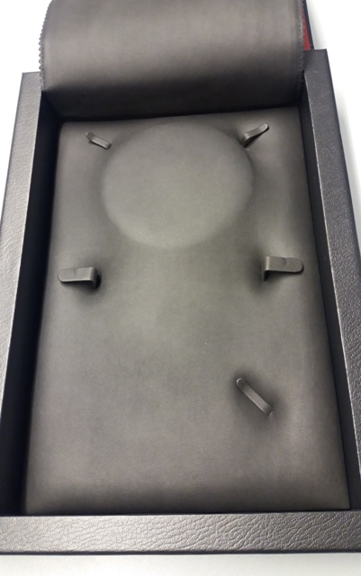 Prologue  Коробка  большая черная (колье+серьги-кольцо) 35*25,5*6