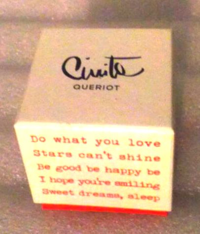 QUERIOT коробка 9*9*4.5cm