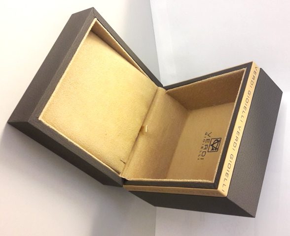 VERDI Коробка  серьги длинные (подвеска) 12*12*8