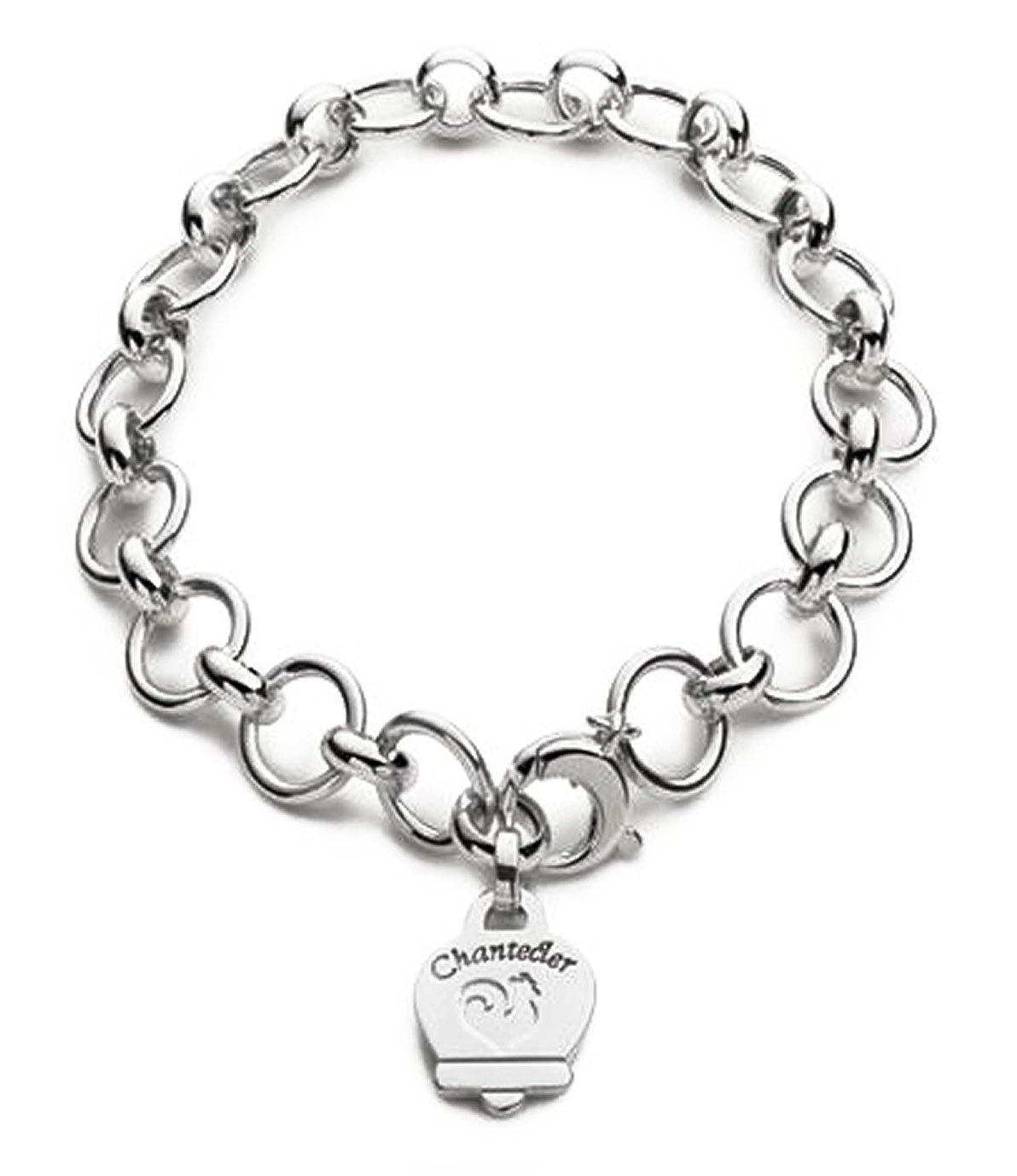 34493 Et voilа Multicharms bracelet in shiny silver