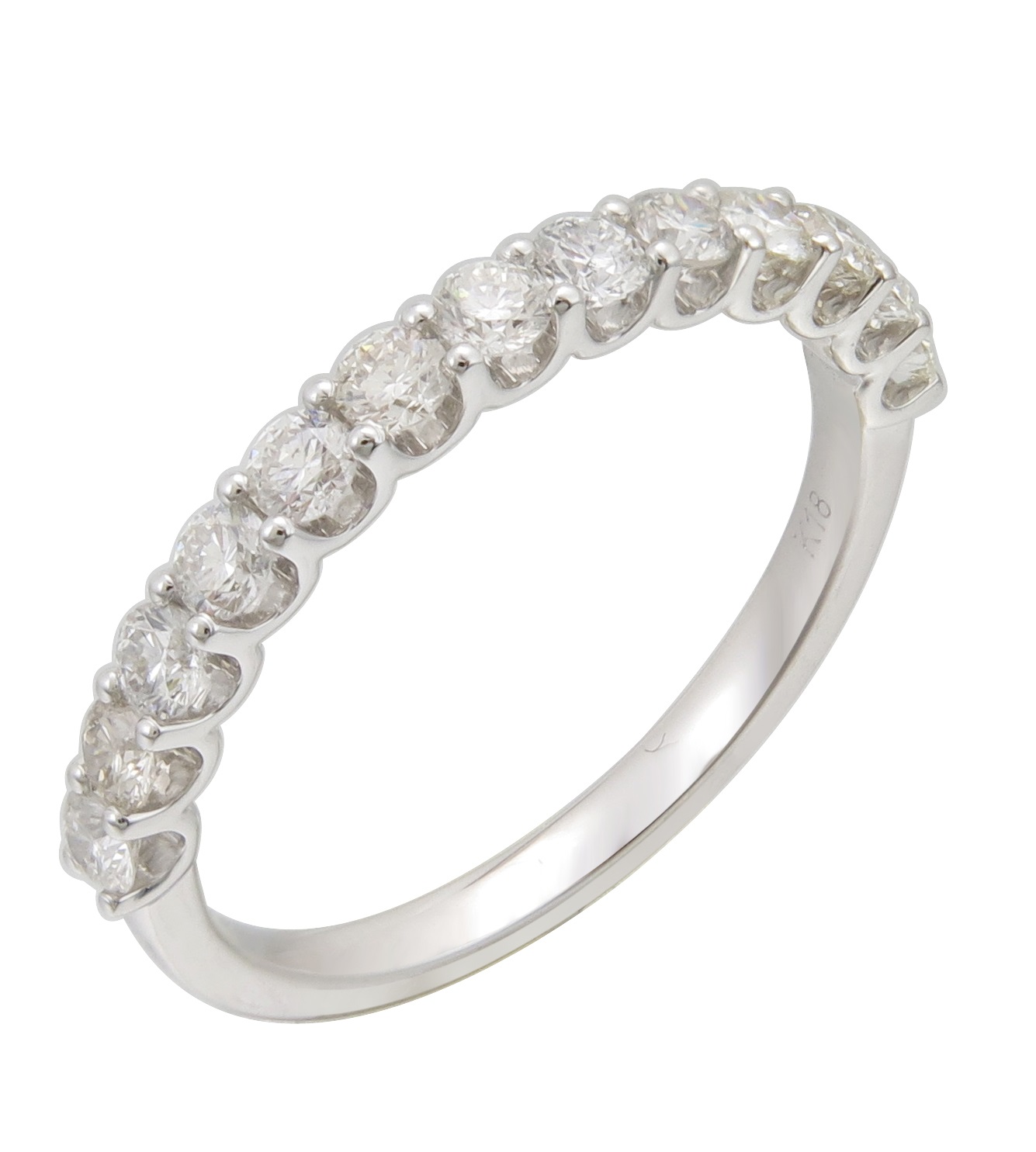 V1950905 DRF27159S01H18W 18K WG with Dia Ring